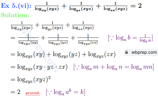 WBBSE Class 9 Math Koshe Dekhi 21 Question 5.(vi) Solution