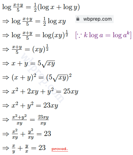 WBBSE Class 9 Math Koshe Dekhi 21 Ex6.(i) Solution