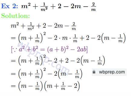 WBBSE Class 9 Math Koshe Dekhi 8.2 Question 2 Solution