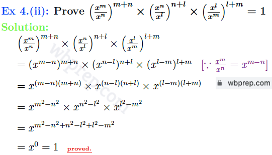 WBBSE Class 9 Math Koshe Dekhi 2 Question 4.(ii) Solution