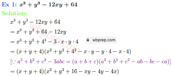 WBBSE Class 9 Math Koshe Dekhi 8.4 Ex1 Solution