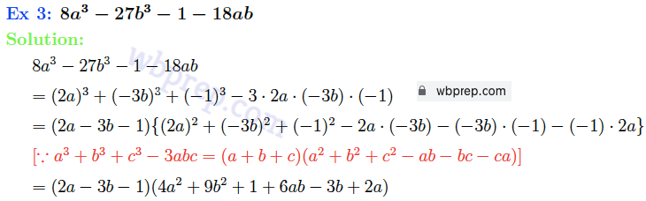 WBBSE Class 9 Math Koshe Dekhi 8.4 Ex3 Solution