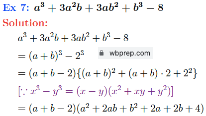 WBBSE Class 9 Math Koshe Dekhi 8.3 Ex7 Solution