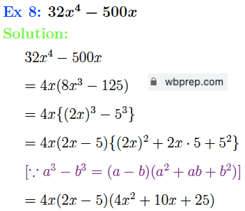 WBBSE Class 9 Math Koshe Dekhi 8.3 Ex8 Solution